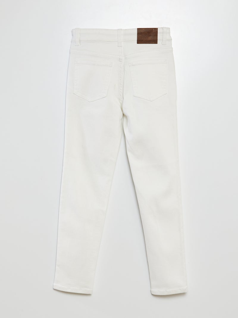 Pantaloni in denim skinny BIANCO - Kiabi