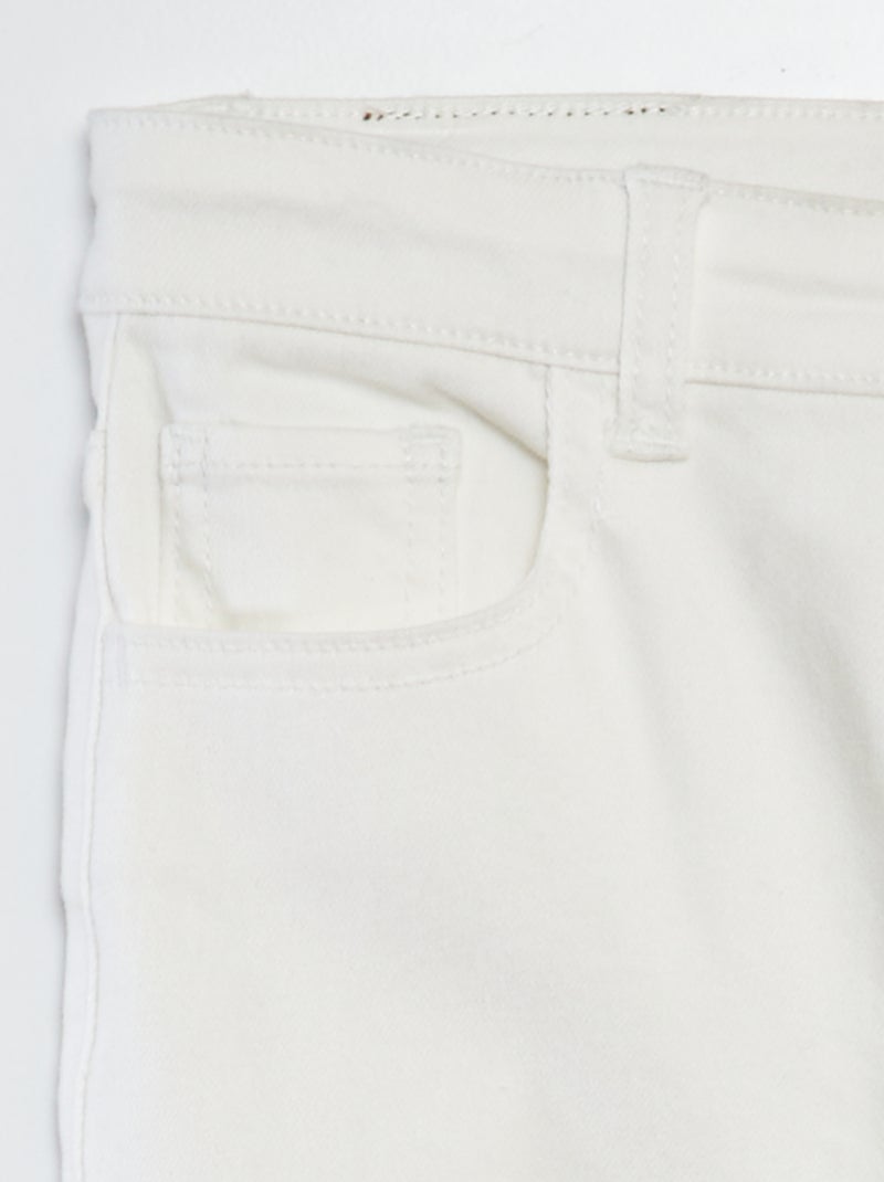 Pantaloni in denim skinny BIANCO - Kiabi