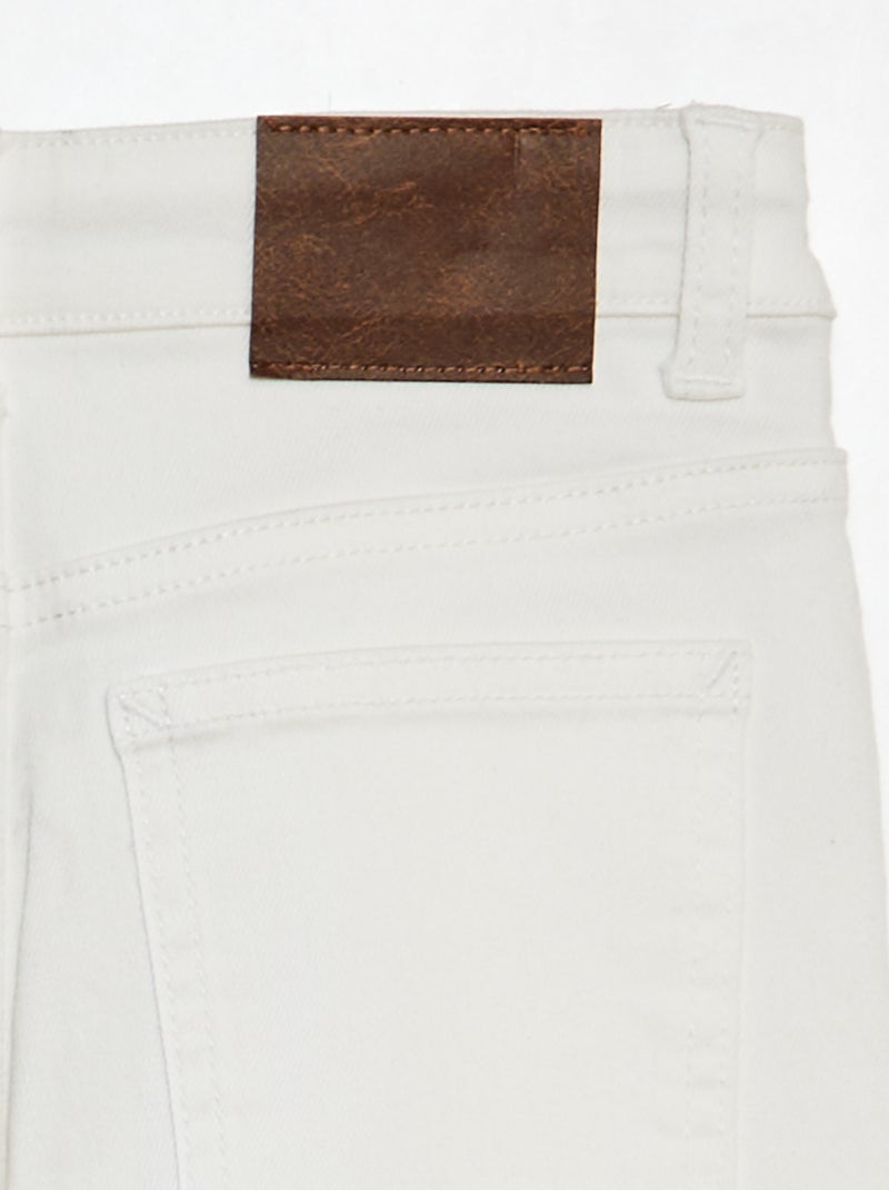 Pantaloni in denim skinny BIANCO - Kiabi