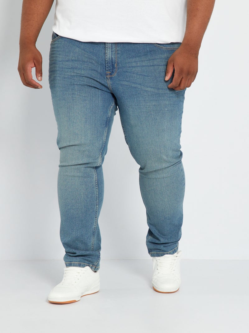 Pantaloni in denim slim - 30L BLU - Kiabi