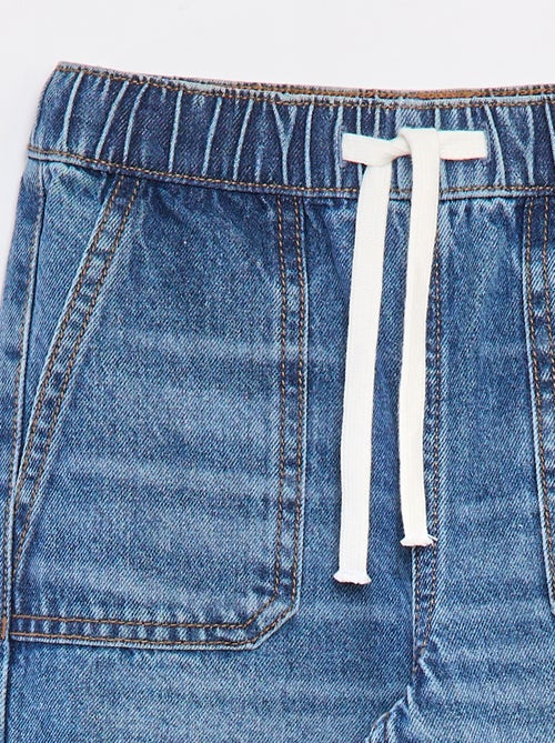 Pantaloni in denim stile joggers - Kiabi