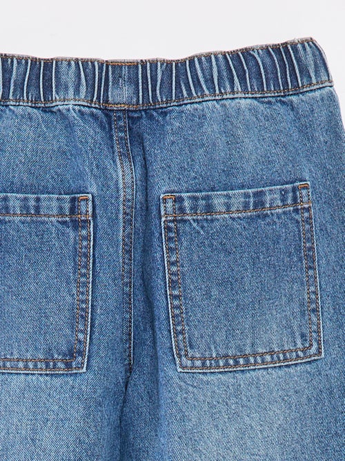 Pantaloni in denim stile joggers - Kiabi