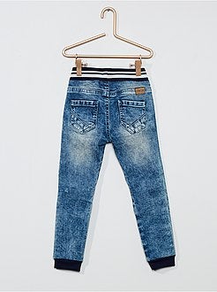 Pantaloni in denim stile joggers - Kiabi