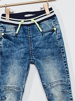 Pantaloni in denim stile joggers - Kiabi