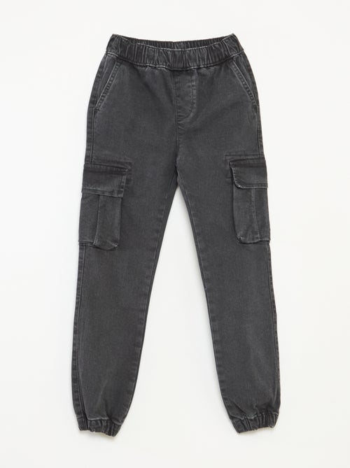 Pantaloni in denim stretch - Taglio più aderente - Kiabi