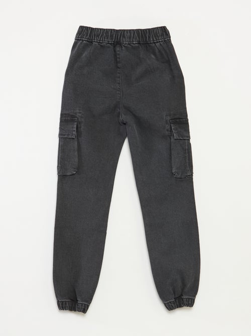 Pantaloni in denim stretch - Taglio più aderente - Kiabi