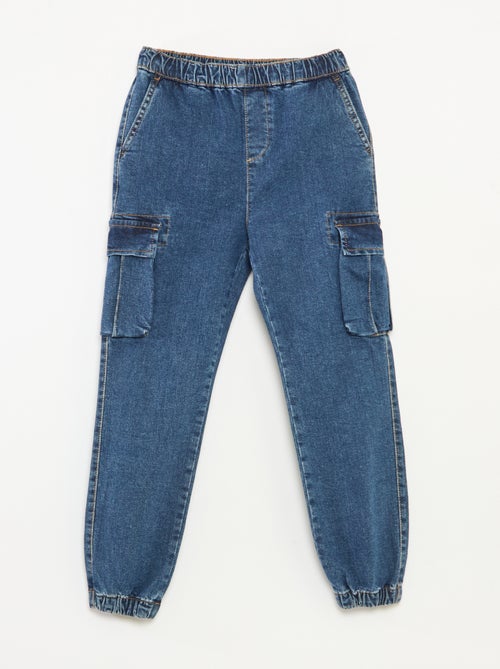 Pantaloni in denim stretch - Taglio più confortevole - Kiabi