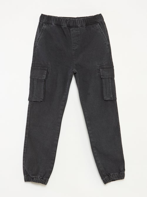Pantaloni in denim stretch - Taglio più confortevole - Kiabi