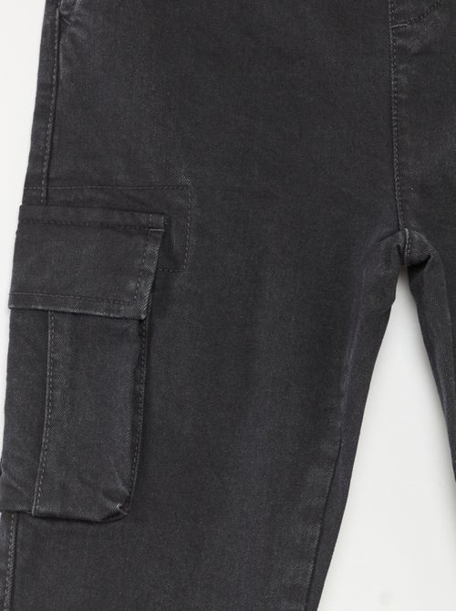 Pantaloni in denim stretch - Taglio più confortevole - Kiabi