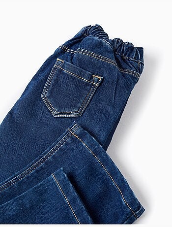 Pantaloni in denim svasati in comfort denim