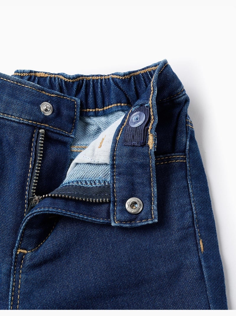 Pantaloni in denim svasati in comfort denim Blu Blu - Kiabi