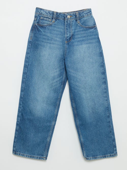 Pantaloni in denim taglio baggy - Kiabi Pantaloni in denim taglio baggy - Kiabi