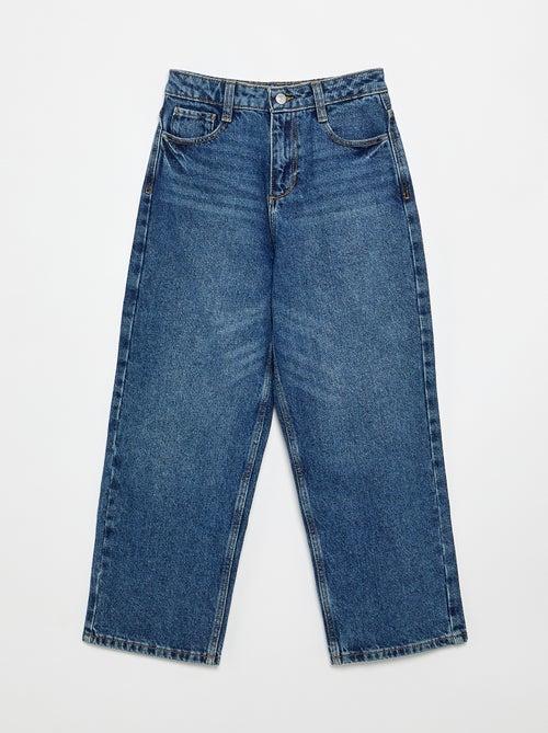 Pantaloni in denim taglio baggy - Kiabi