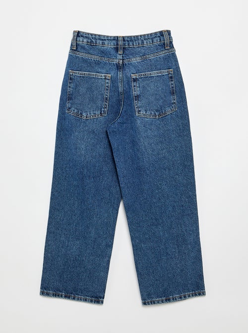 Pantaloni in denim taglio baggy - Kiabi