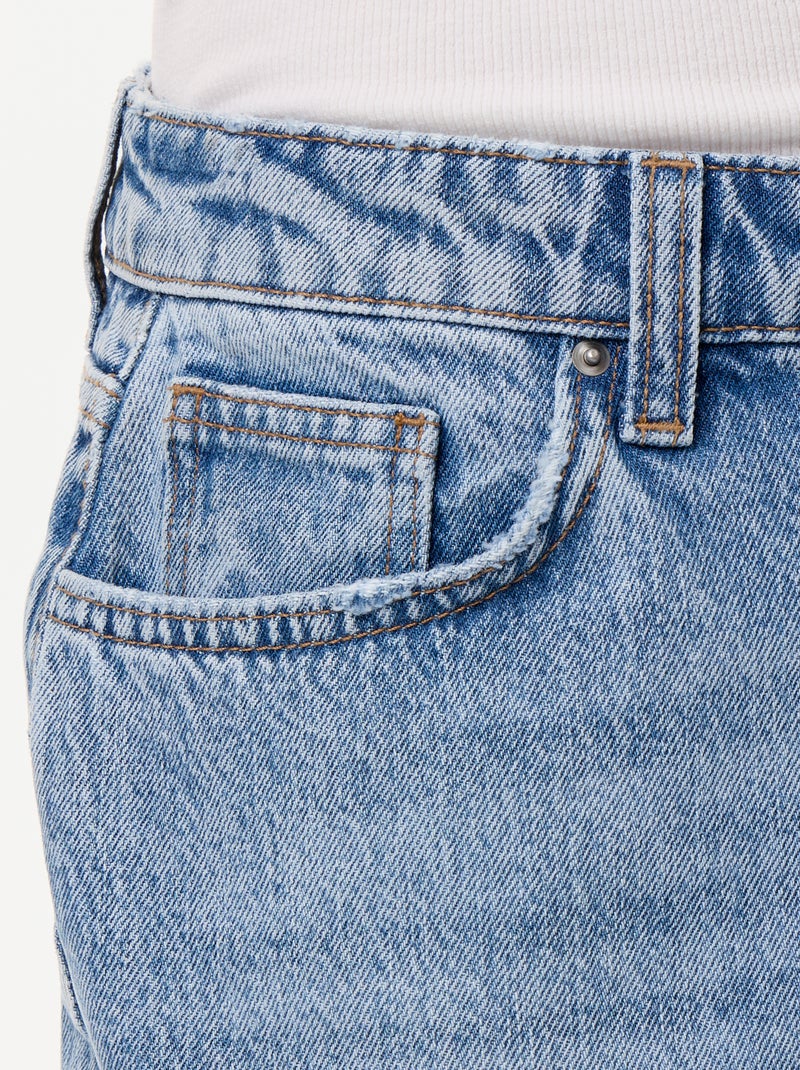 Pantaloni in denim taglio baggy Blu - Kiabi
