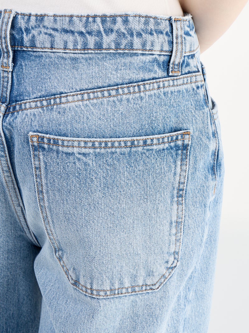 Pantaloni in denim taglio baggy Blu - Kiabi