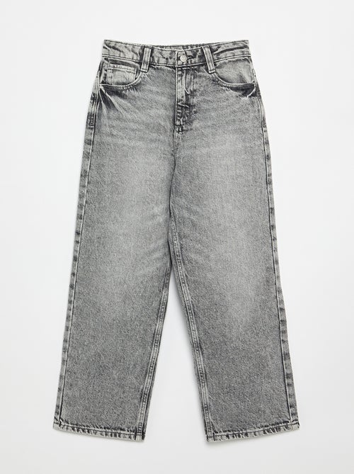 Pantaloni in denim taglio baggy - Kiabi