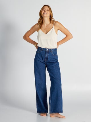 Pantaloni in denim wide leg - L28