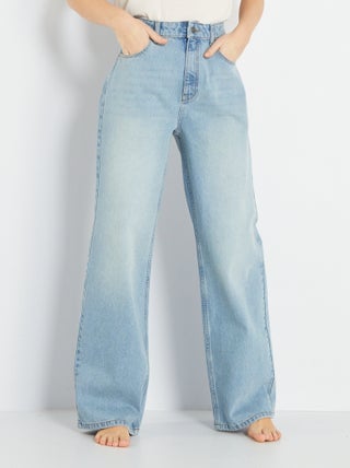 Pantaloni in denim wide leg - L28