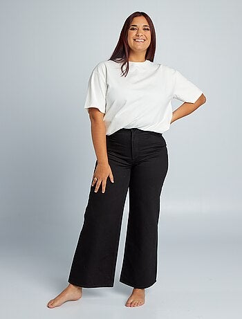 Pantaloni in denim wide leg - L28