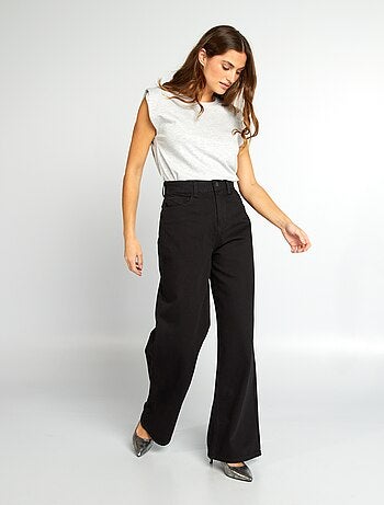 Pantaloni in denim wide leg - L28