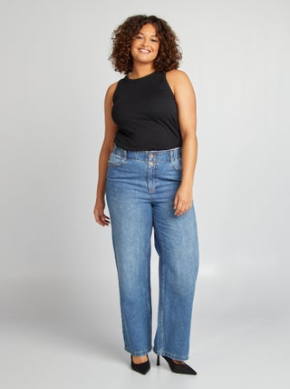 Pantaloni in denim wide leg