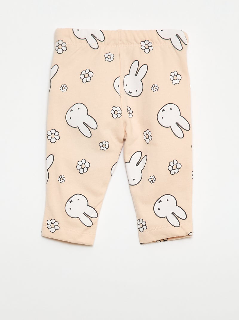 Pantaloni in felpa 'Miffy' Rosa - Kiabi