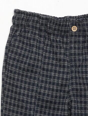 Pantaloni in flanella garzata