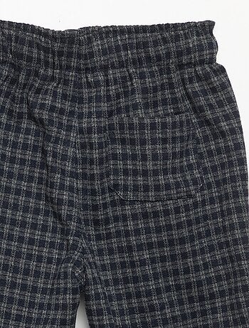 Pantaloni in flanella garzata