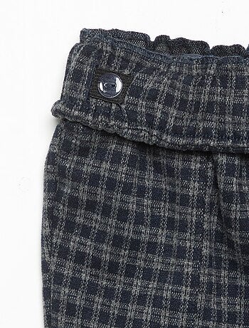 Pantaloni in flanella garzata