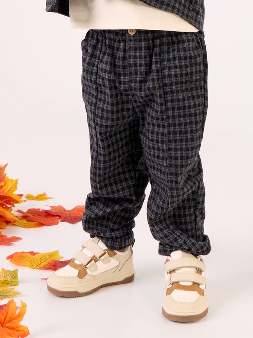 Pantaloni in flanella garzata - Kiabi Pantaloni in flanella garzata - Kiabi