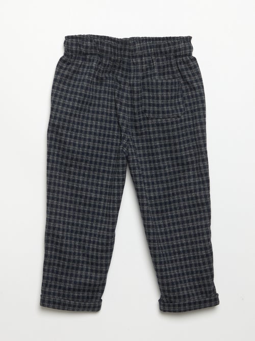 Pantaloni in flanella garzata - Kiabi Pantaloni in flanella garzata - Kiabi