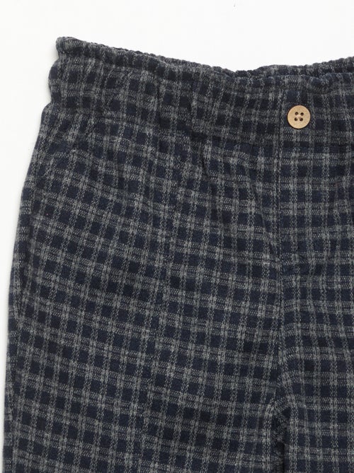 Pantaloni in flanella garzata - Kiabi Pantaloni in flanella garzata - Kiabi