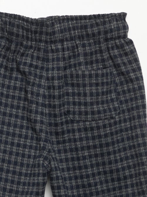 Pantaloni in flanella garzata - Kiabi Pantaloni in flanella garzata - Kiabi