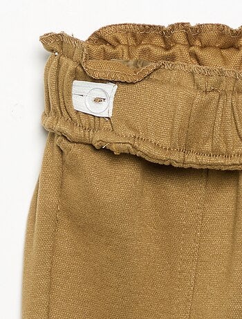 Pantaloni in flanella garzata