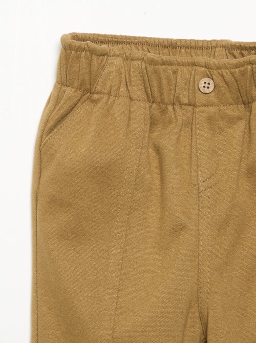Pantaloni in flanella garzata - Kiabi Pantaloni in flanella garzata - Kiabi