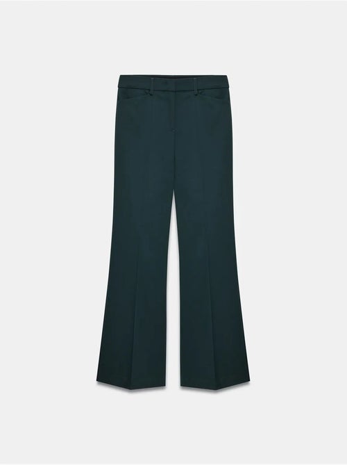Pantaloni in gabardine a zampa a vita alta da donna dilvin - Kiabi Pantaloni in gabardine a zampa a vita alta da donna dilvin - Kiabi