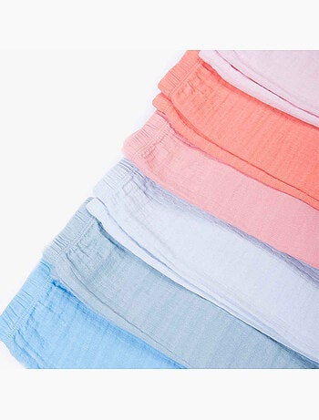 Pantaloni in garza di cotone 100% biologico | Kitikate