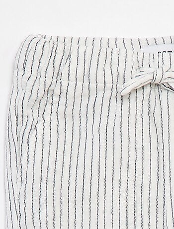 Pantaloni in garza di cotone Name it