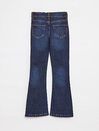 Pantaloni in jeans a zampa - Vestibilità più aderente