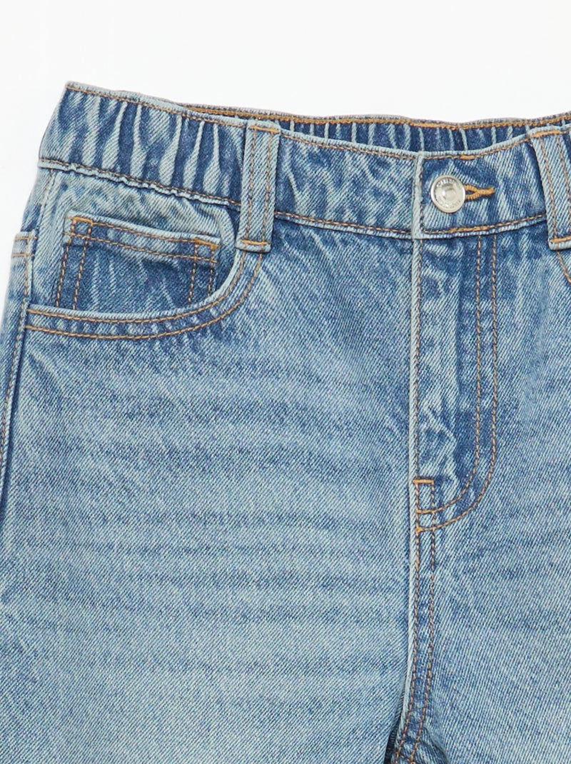 Pantaloni in jeans dal taglio confortevole Blu - Kiabi