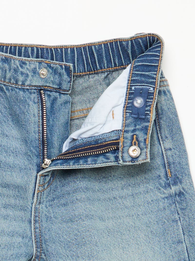 Pantaloni in jeans dal taglio confortevole Blu - Kiabi