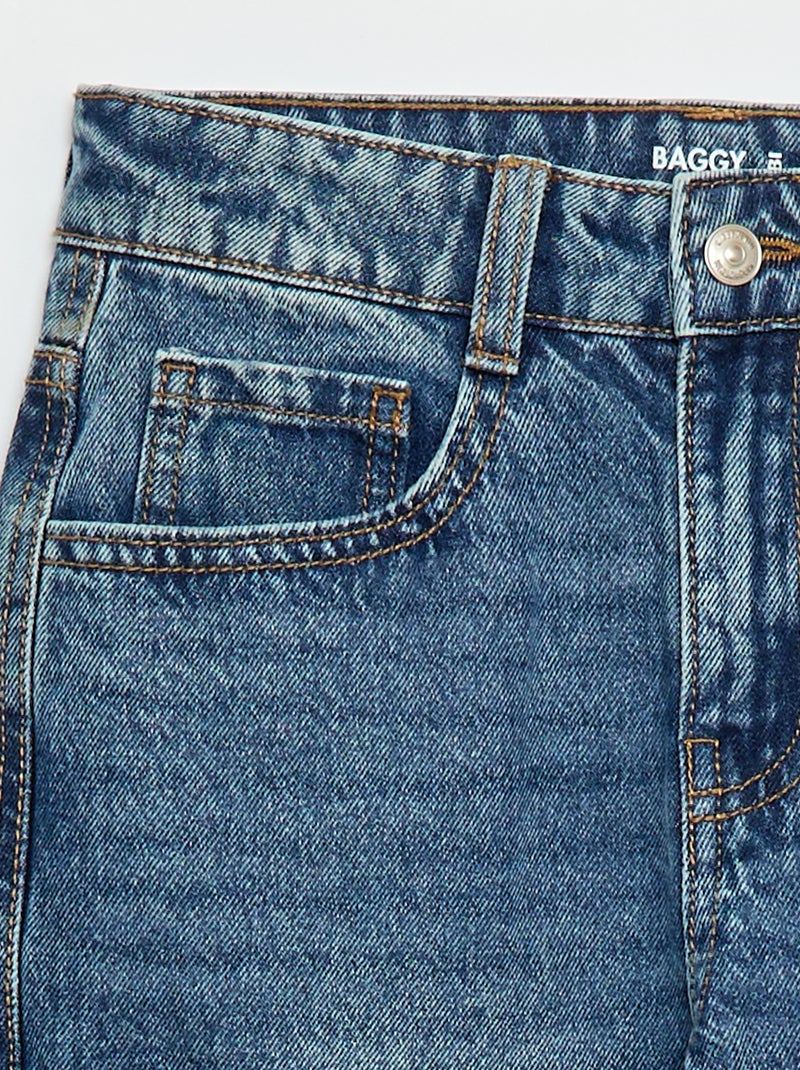 Pantaloni in jeans multitasche Blu - Kiabi
