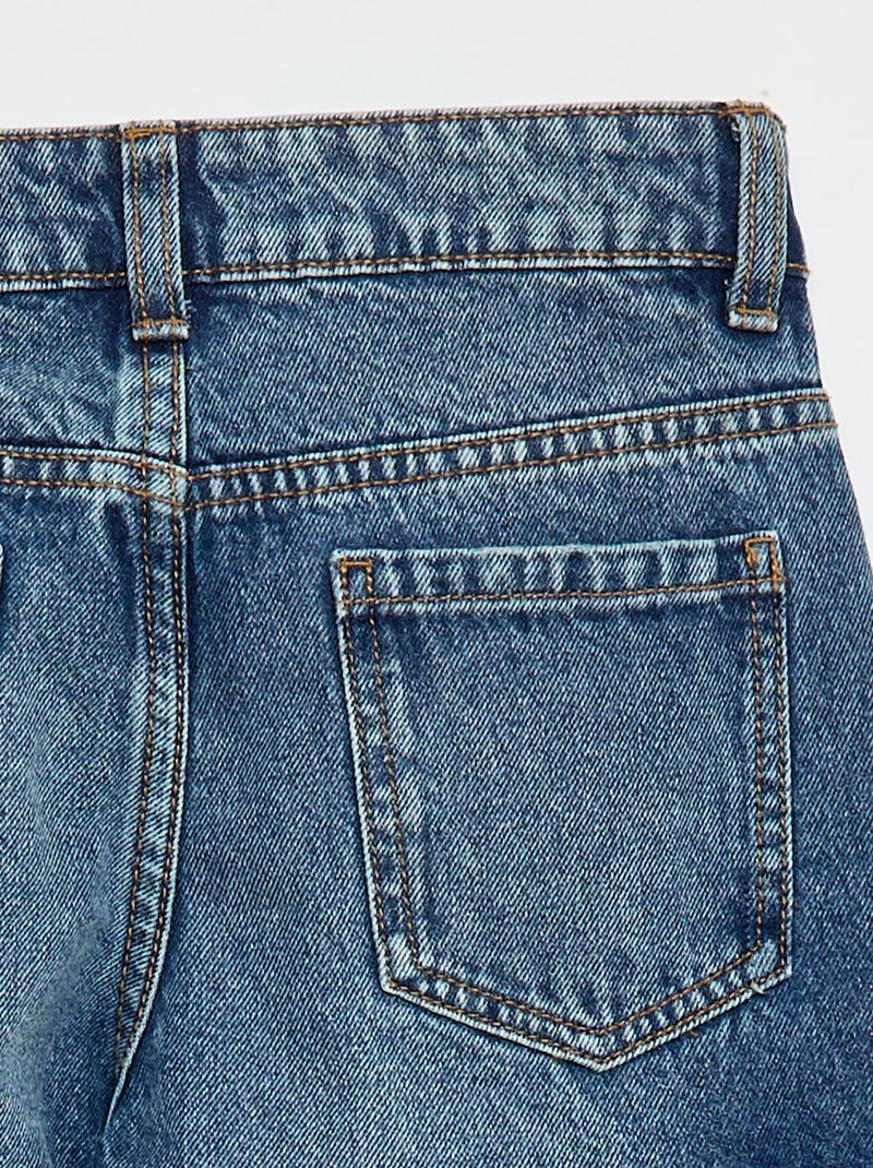 Pantaloni in jeans multitasche Blu - Kiabi