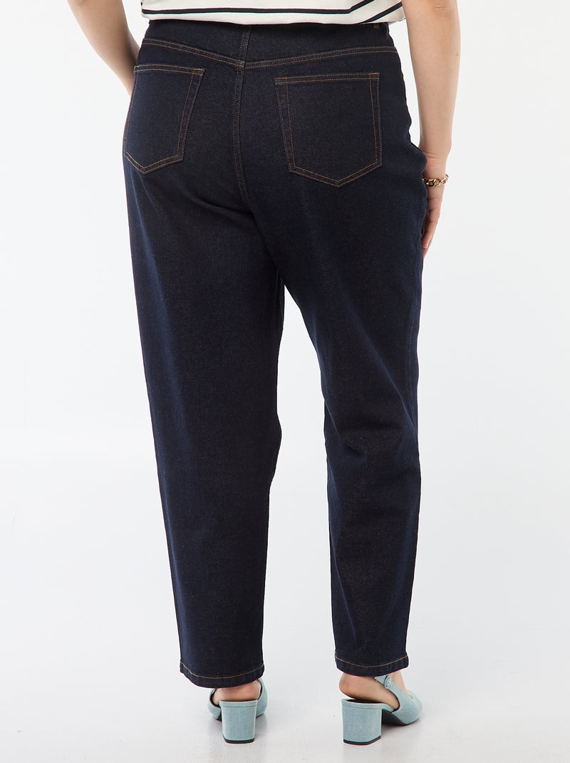 Pantaloni in jeans stretch straight Blu - Kiabi