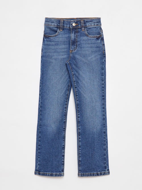 Pantaloni in jeans taglio dritto - Taglio più aderente - Kiabi