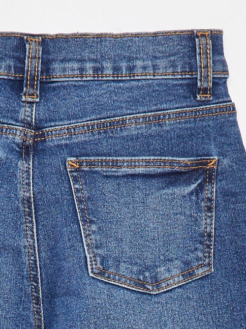 Pantaloni in jeans taglio dritto - Taglio più confortevole - Kiabi