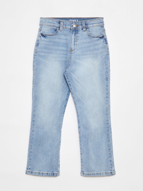 Pantaloni in jeans taglio dritto - Taglio più confortevole - Kiabi