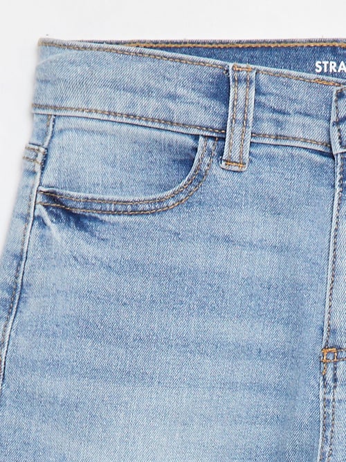 Pantaloni in jeans taglio dritto - Taglio più confortevole - Kiabi