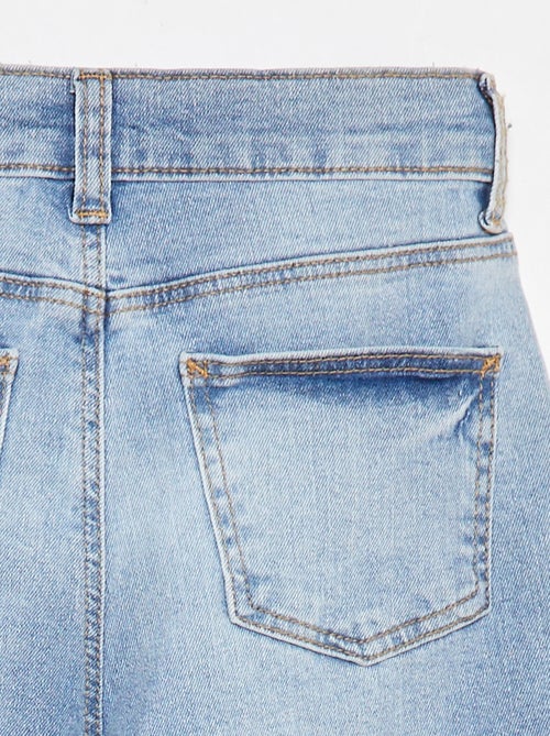 Pantaloni in jeans taglio dritto - Taglio più confortevole - Kiabi